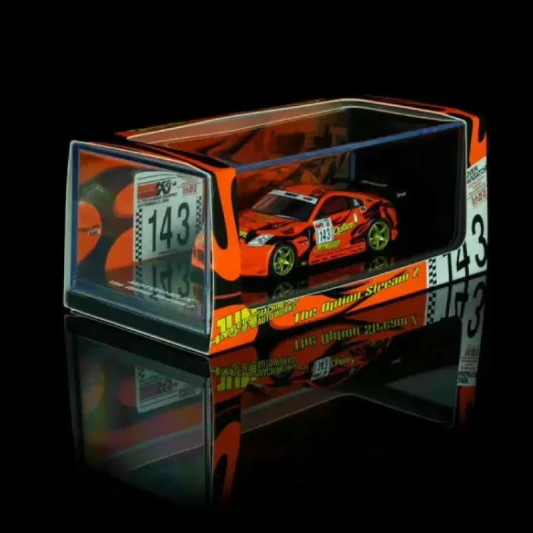 Motorhelix NISSAN FAIRLADY Z N 143 OPTION STREAM Z COUPE 2005 1:64 box