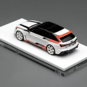 Motorhelix Audi RS 6 Avant GT Akona White model żywiczny 1:64 góra