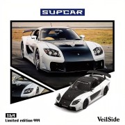 Supcar Mazda RX-7 Veilside Czarno Biała 1:64 przód