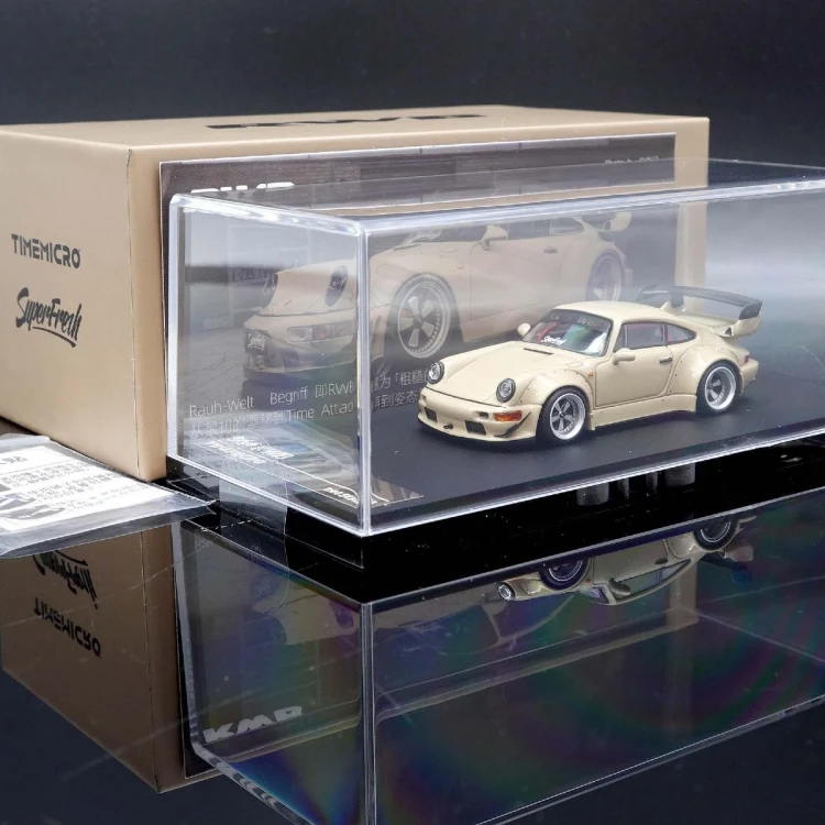 Time Micro × PSC DESIGN Porsche RWB 964 Superfrezh 1:64 gablotka