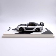 Front view – Supcar Mazda RX-7 Veilside 1:64 black and white limited edition.jpg