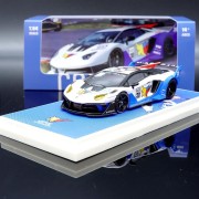 Cool.Car Lamborghini LP700-4 Aventador GT Evo White 30# Livery 1:64 przód
