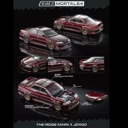 MORTAL64 Toyota Mark II JZX100 Red Limitowany 1:64 detale