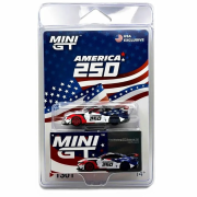 MINI GT Ford Mustang GTD America 250 USA Exclusive 1:64 przód blister