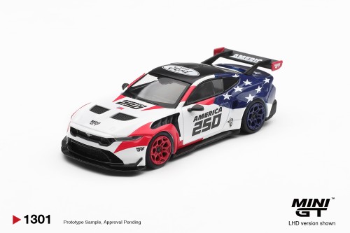 MINI GT Ford Mustang GTD America 250 USA Exclusive 1:64 przód