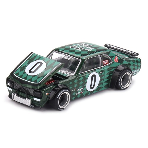 Kaido House Kaido House Nissan Skyline 2000 GT-R KPGC10 Cortez V1 1:64 przód detal