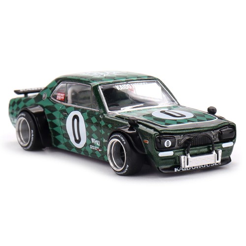 Kaido House Kaido House Nissan Skyline 2000 GT-R KPGC10 Cortez V1 1:64 przód