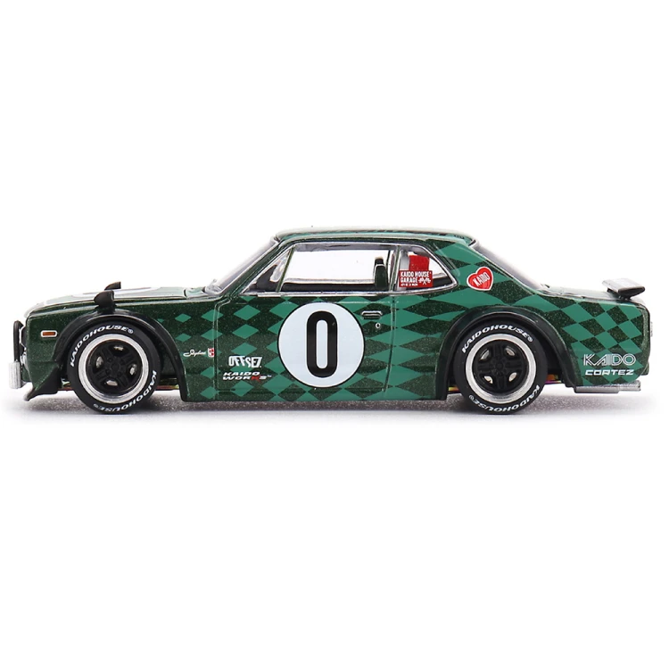 Kaido House Kaido House Nissan Skyline 2000 GT-R KPGC10 Cortez V1 1:64 bok