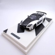Back view – Supcar Mazda RX-7 Veilside 1:64 black and white limited edition.jpg