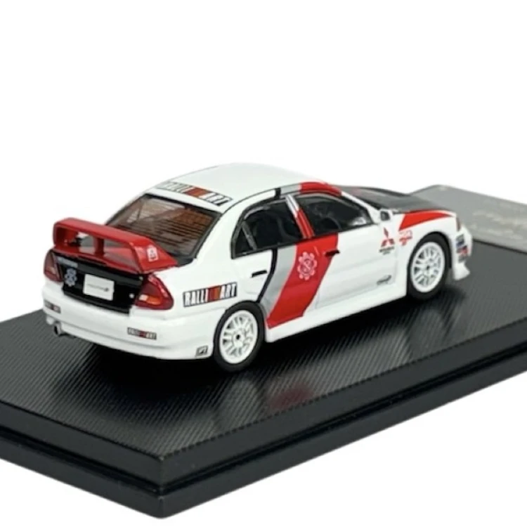 My Model Collect Mitsubishi Lancer Evolution EVO IV RALLI ART Limited Edition 1:64 tył