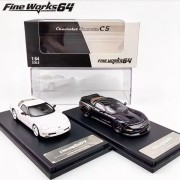 FINE WORKS 64 Chevrolet Corvette C5 Black 1:64 detale