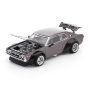 Pop Race LAUREL C130 METALLIC GREY 1:64 przód detal