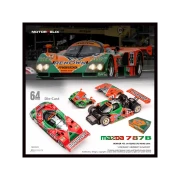 Motorhelix Mazda 787B Renown Le Mans 1991 1:64 przód detale