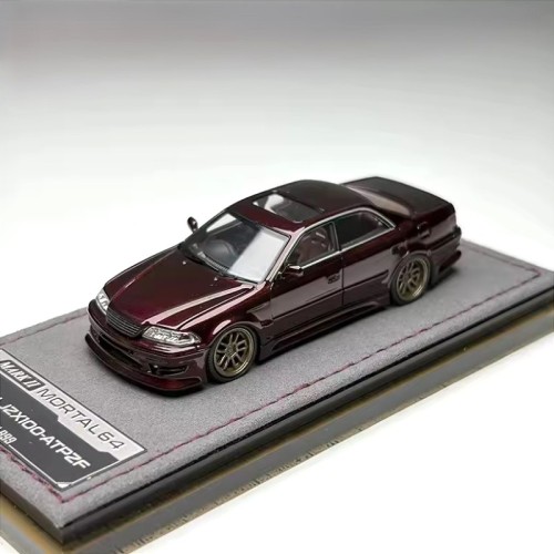 MORTAL64 Toyota Mark II JZX100 Red Limitowany 1:64 przód