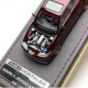 MORTAL64 Toyota Mark II JZX100 Red Limitowany 1:64 góra