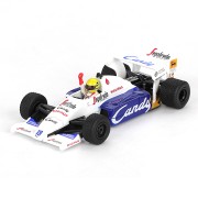 MINI GT Toleman TG184 #19 Ayrton Senna 1984 Monaco Grand Prix 2nd Place 1:64 przód