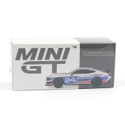 MINI GT Ford Mustang Dark Horse #24 Ford Performance Racing School 1:64 box