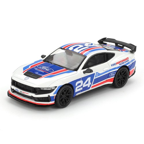 MINI GT Ford Mustang Dark Horse #24 Ford Performance Racing School 1:64 przód
