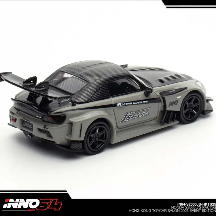 INNO64 HONDA S2000 J'S Racing Hong Kong Toy Car Salon 2025 1:64 tył
