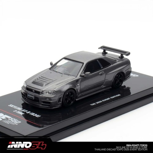 INNO64 Skyline GT-R R34 Z-Tune Thailand Diecast Expo 2025 Event Edition TDE 2025 Show Exclusive 1:64 przód