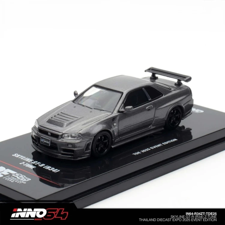 INNO64 Skyline GT-R R34 Z-Tune Thailand Diecast Expo 2025 Event Edition TDE 2025 Show Exclusive 1:64 przód