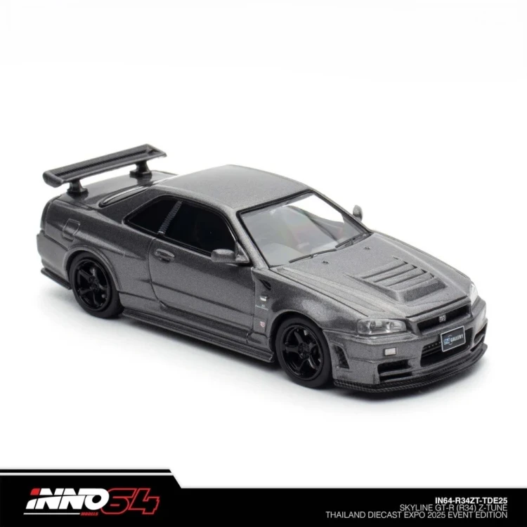 INNO64 Skyline GT-R R34 Z-Tune Thailand Diecast Expo 2025 Event Edition TDE 2025 Show Exclusive 1:64 przód detal