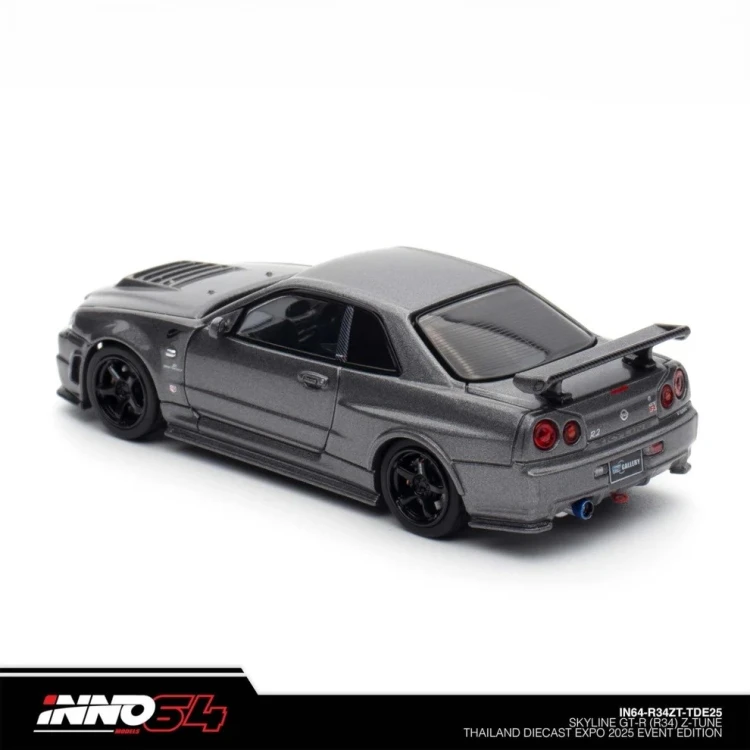 INNO64 Skyline GT-R R34 Z-Tune Thailand Diecast Expo 2025 Event Edition TDE 2025 Show Exclusive 1:64 tył
