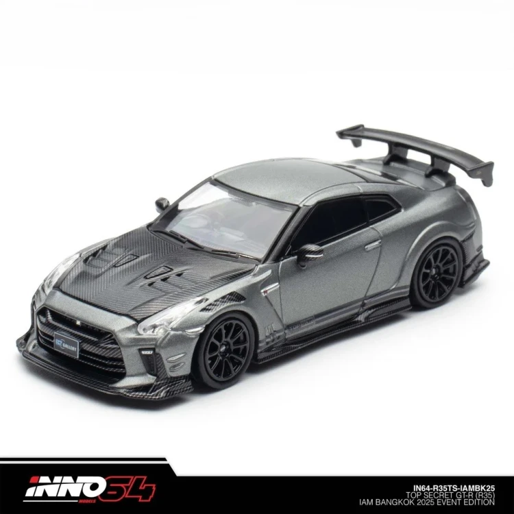 INNO64 Nissan GT-R R35 Top Secret - IAM Bangkok 2025 Event Edition 1:64 przód