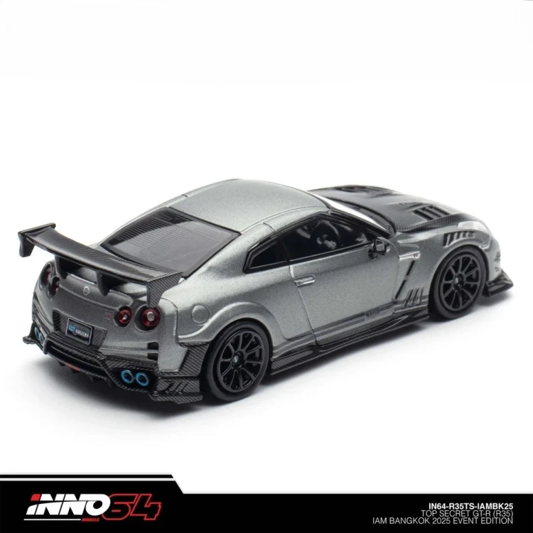 INNO64 Nissan GT-R R35 Top Secret - IAM Bangkok 2025 Event Edition 1:64 tył