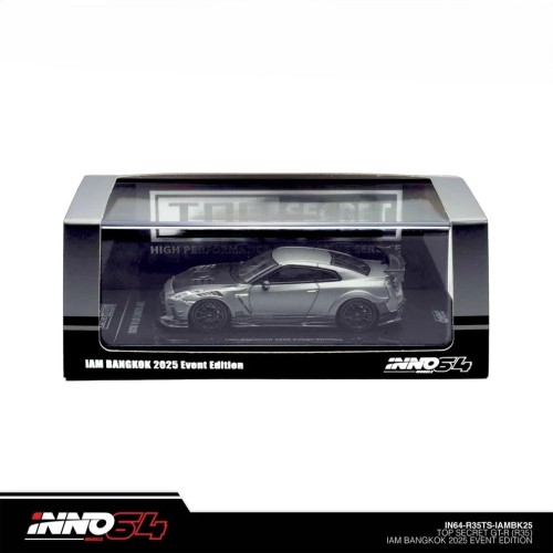 INNO64 Nissan GT-R R35 Top Secret - IAM Bangkok 2025 Event Edition 1:64 box