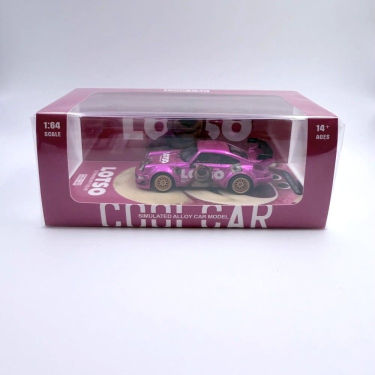 Box – Cool Car Porsche 964 Lotso Strawberry Bear 1:64 limited edition 1/500 packaging