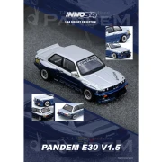 INNO64 BMW E30 PANDEM M3 Silver Blue 1:64 plakat