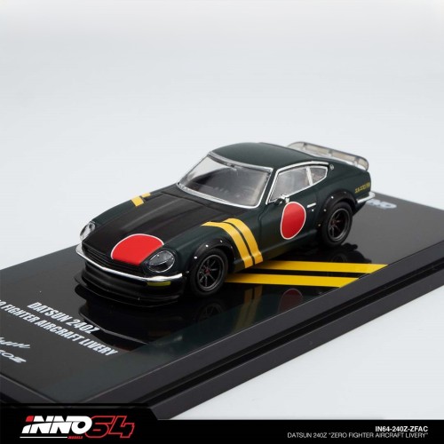 INNO64 INNO64 Datsun 240Z Zero Fighter Aircraft Livery 1:64 przód