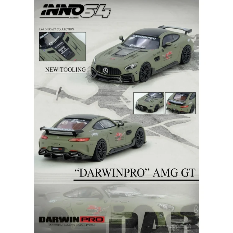 INNO64 Mercedes DARWIN PRO AMG GT 1:64 plakat 2