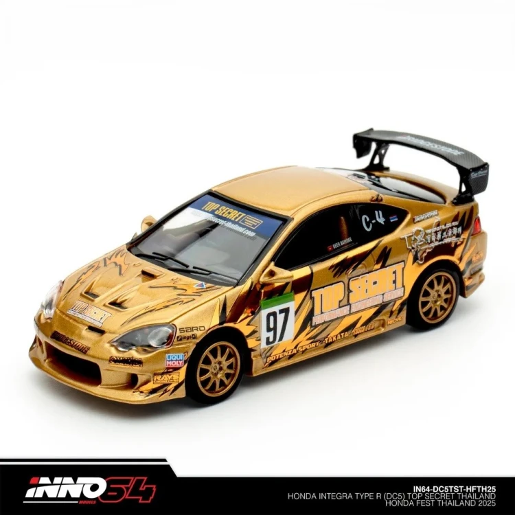 NNO64 HONDA INTEGRA Type R DC5 TOP SECRET Thailand Honda Fest Thailand 2025 1:64 przód