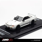 INNO64 Nissan Skyline GT-R R32 Top Secret white 1:64 przód