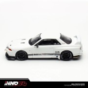 INNO64 Nissan Skyline GT-R R32 Top Secret white 1:64 bok