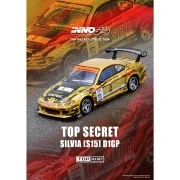 INNO64 Nissan Silvia S15 TOP SECRET D1GP Gold 1:64 plakat