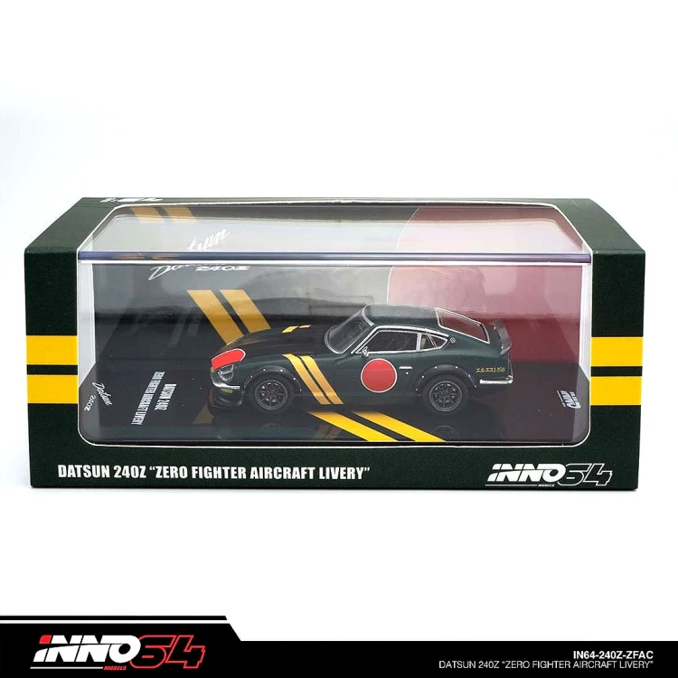 INNO64 INNO64 Datsun 240Z Zero Fighter Aircraft Livery 1:64 gablotka