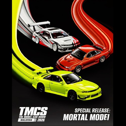 MORTAL64 Nissan Silvia S14 Seiji Ookawara V2 TMCS 2026 799 sztuk 1:64 plakat
