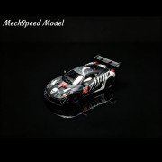 Mechspeed LB 458 GT Matte Black Bone Dragon livery Resin 1:64 przód detal