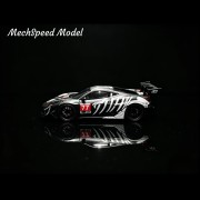 Mechspeed LB 458 GT Matte Black Bone Dragon livery Resin 1:64 bok