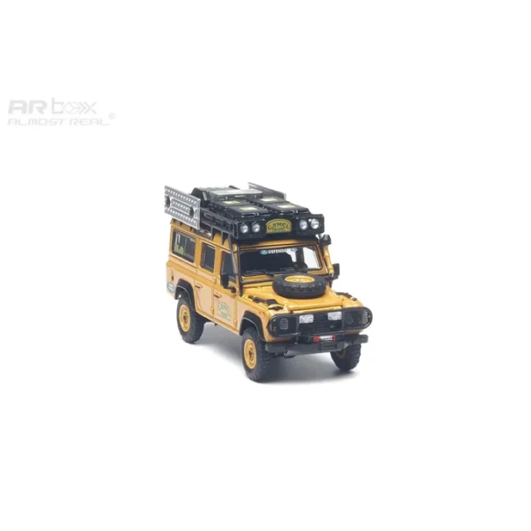 Almost Real Land Rover Defender 110 Camel Trophy Support Unit Sabah-Malaysia 1993 1:64 front