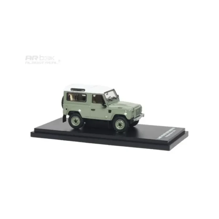 Almost Real Land Rover Defender 90 Heritage Edition 2015 Green 1:64 bok