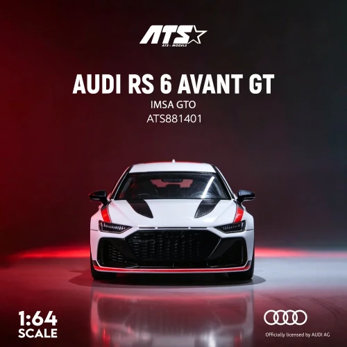 ATS Audi RS 6 Avant GT-IMSA GTO 1:64 przód