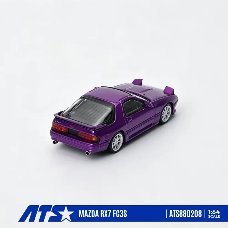 ATS MODELS Mazda RX-7 FC3S Purple 1:64 tył