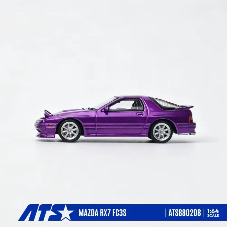 ATS MODELS Mazda RX-7 FC3S Purple 1:64 bok detal
