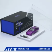 ATS MODELS Mazda RX-7 FC3S Purple 1:64 box