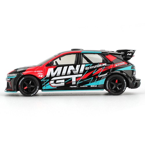 MINI GT Hyundai Ioniq 5N RS-01T 2025 Tokyo Auto Salon 1:64 bok