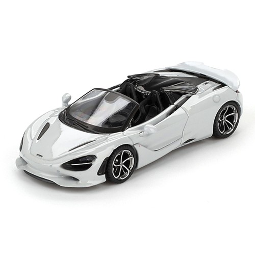 MINI GT McLaren 750S Spider Cirrus Grey 1:64 przód